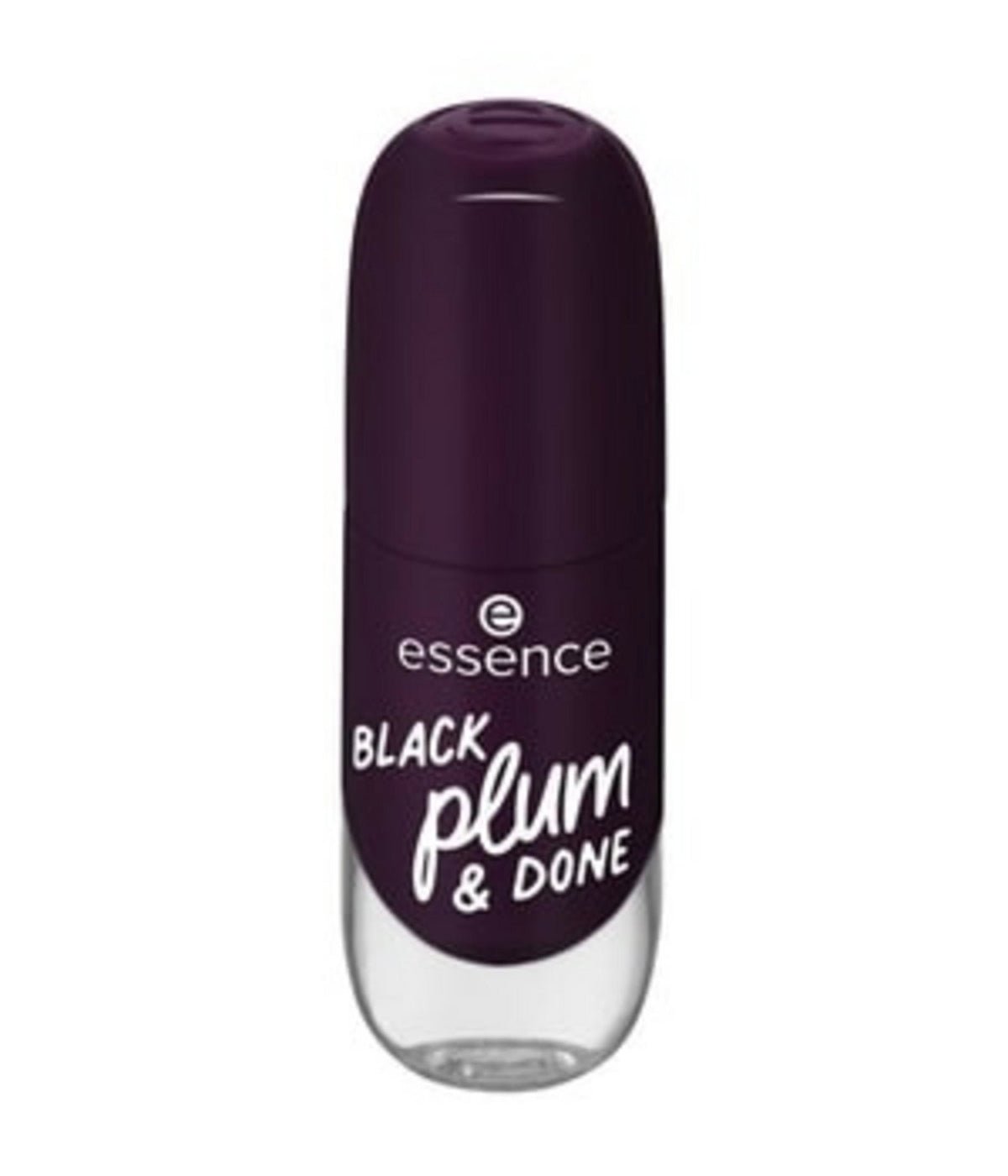 Essence, Gel Nail, Nail Polish, 84, Black Plum & Done, 8 ml
