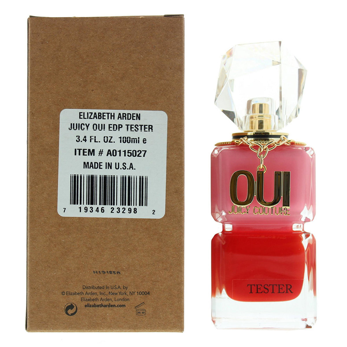 Juicy Couture, Oui, Eau De Parfum, For Women, 100 ml *Tester