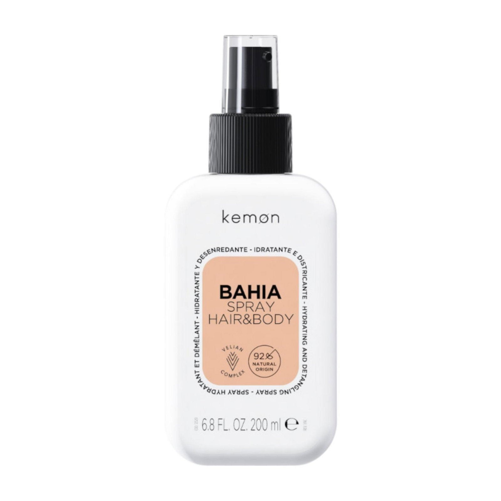Kemon, BAHIA SPRAY, Hair Spray Treatment, Hydrating, 200 ml