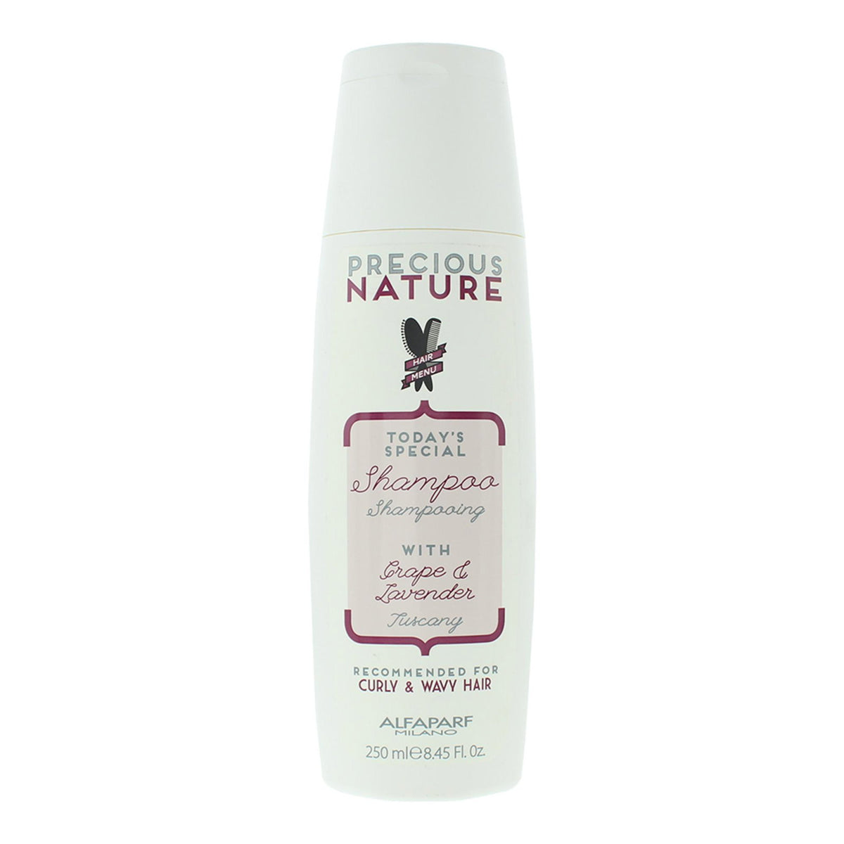 Alfaparf, Precious Nature Grape & Lavender, Hair Shampoo, 250 ml