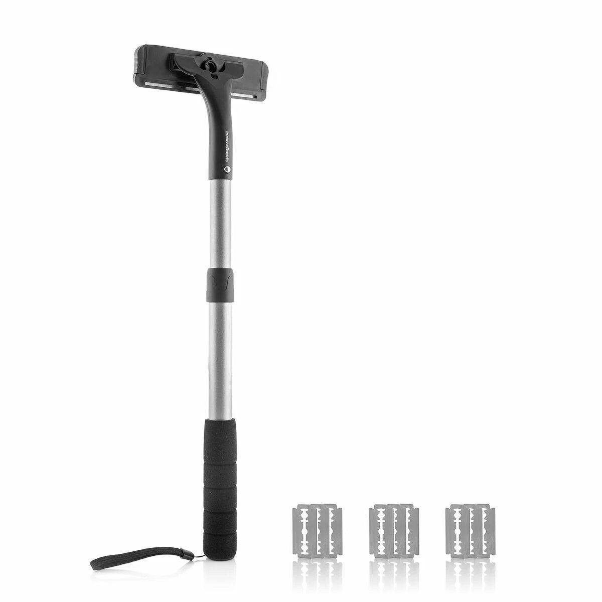 Body Shaver with Extendable Aluminum Handle Extaver InnovaGoods product packaging