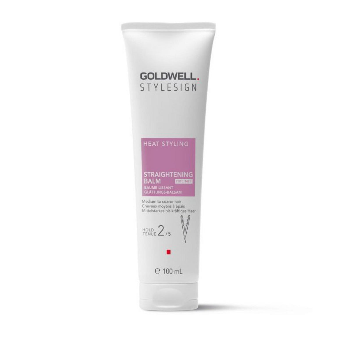 Goldwell, Stylesign Heat Styling Straightening, Hair Styling Cream, Hold Level 2/5, 100 ml