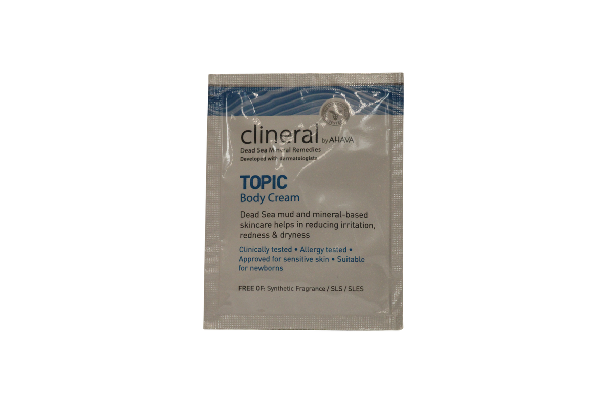 Ahava Clineral Topic Crème pour le corps 6 ml Sample