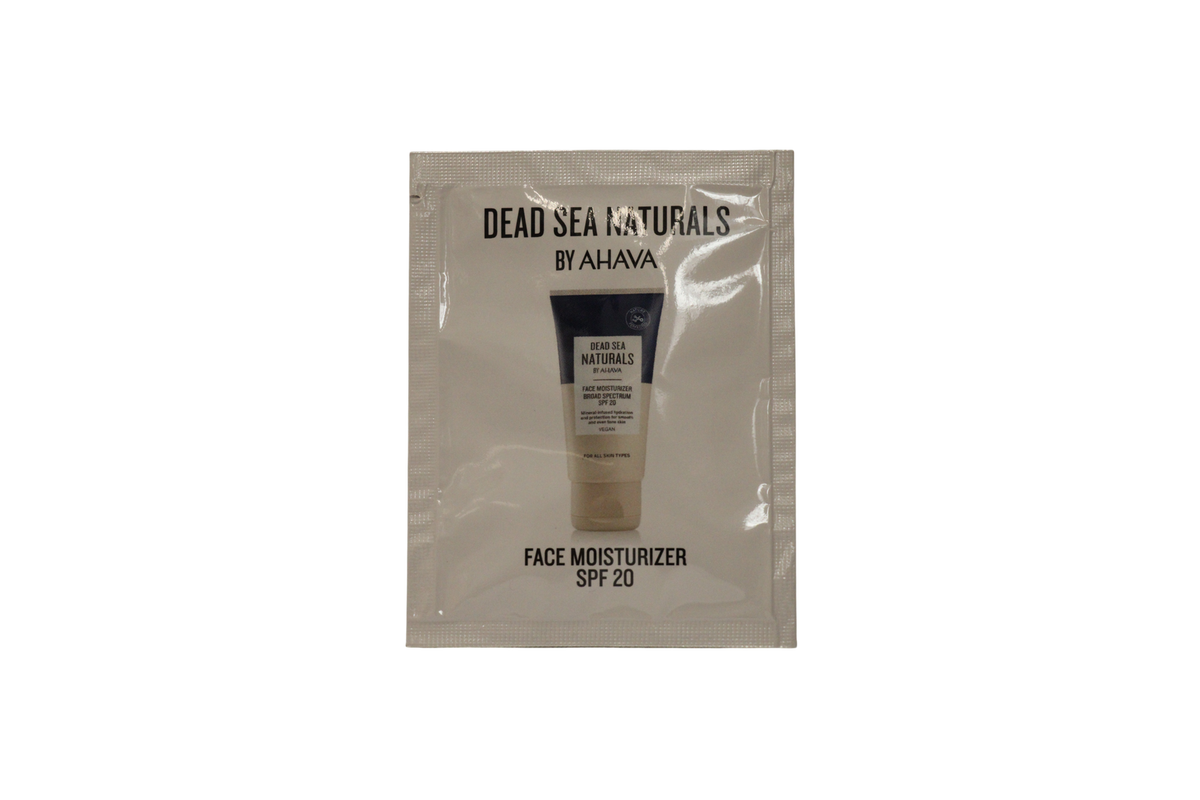 Ahava Dead Sea Naturals Soin hydratant pour le visage SPF 20 - 3 ml Sample