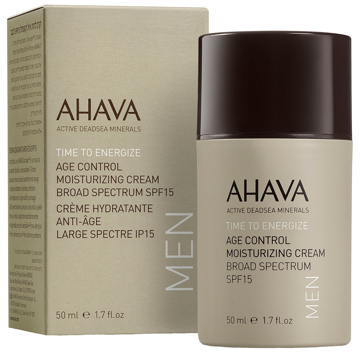 Ahava, Time to Energize, Age-Control, Cream, For Face, 50 ml