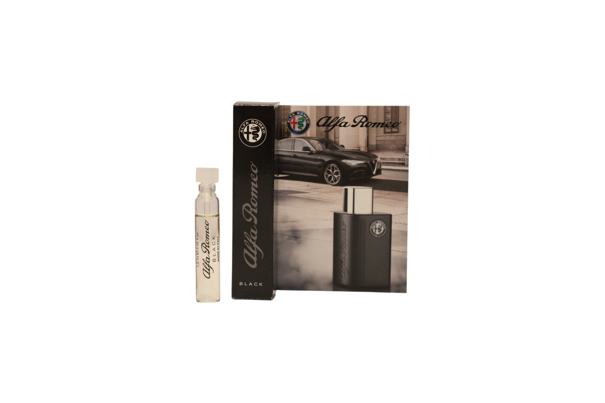 Alfa Romeo Black Eau de Toilette pour homme 2 ml Vial