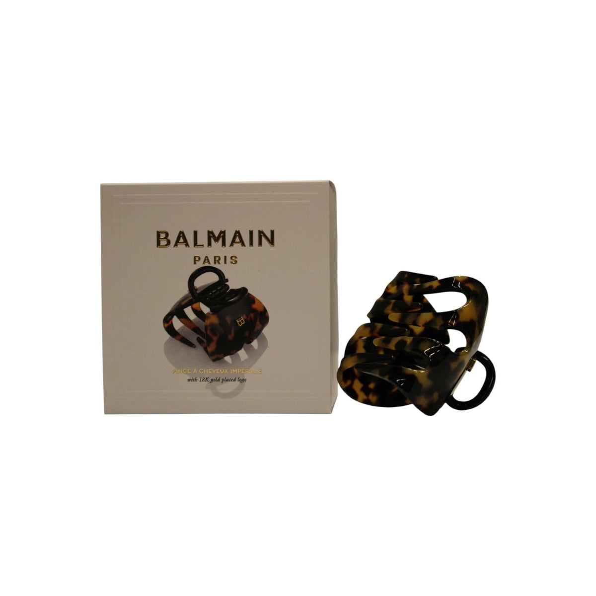 Balmain Imperiale Pince à cheveux écaille de tortue