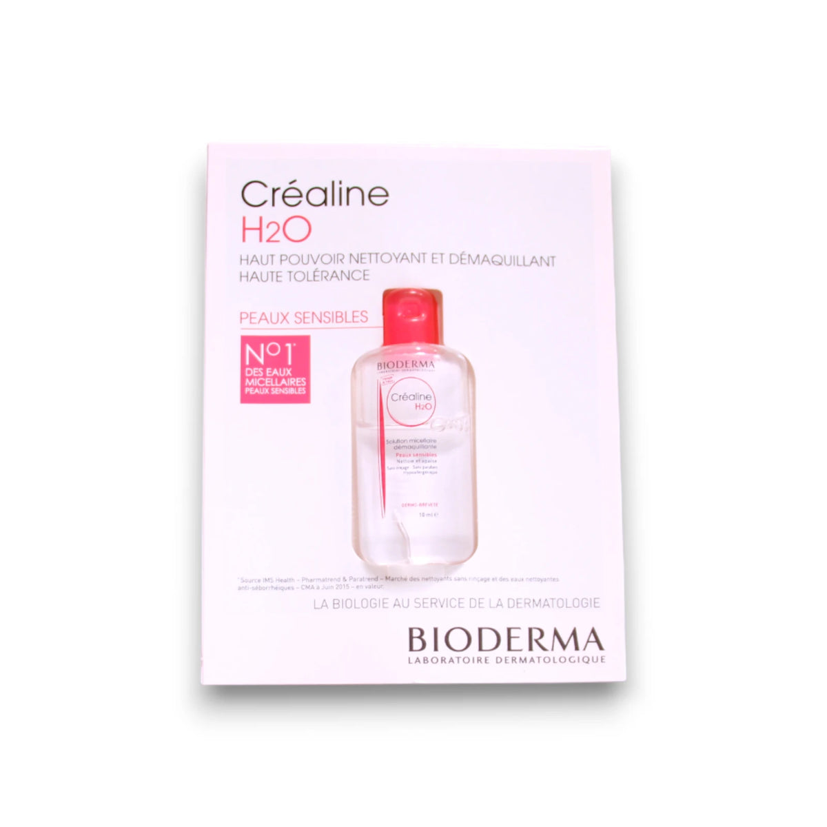 Bioderma, Crealine, Fragrance Free, Cleansing, Micellar Water, For Sensitive Skin, 10 ml *Tester