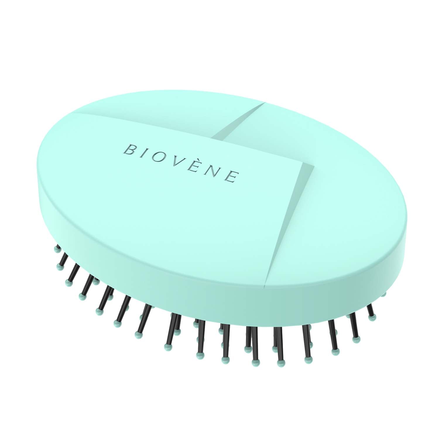 Biovene, The Conscious, Compact, Hair Brush, Mint Green, Detangling