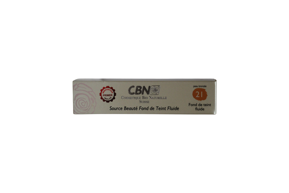 CBN Source Beaute Fond de teint liquide fini satiné 21 - 30 ml