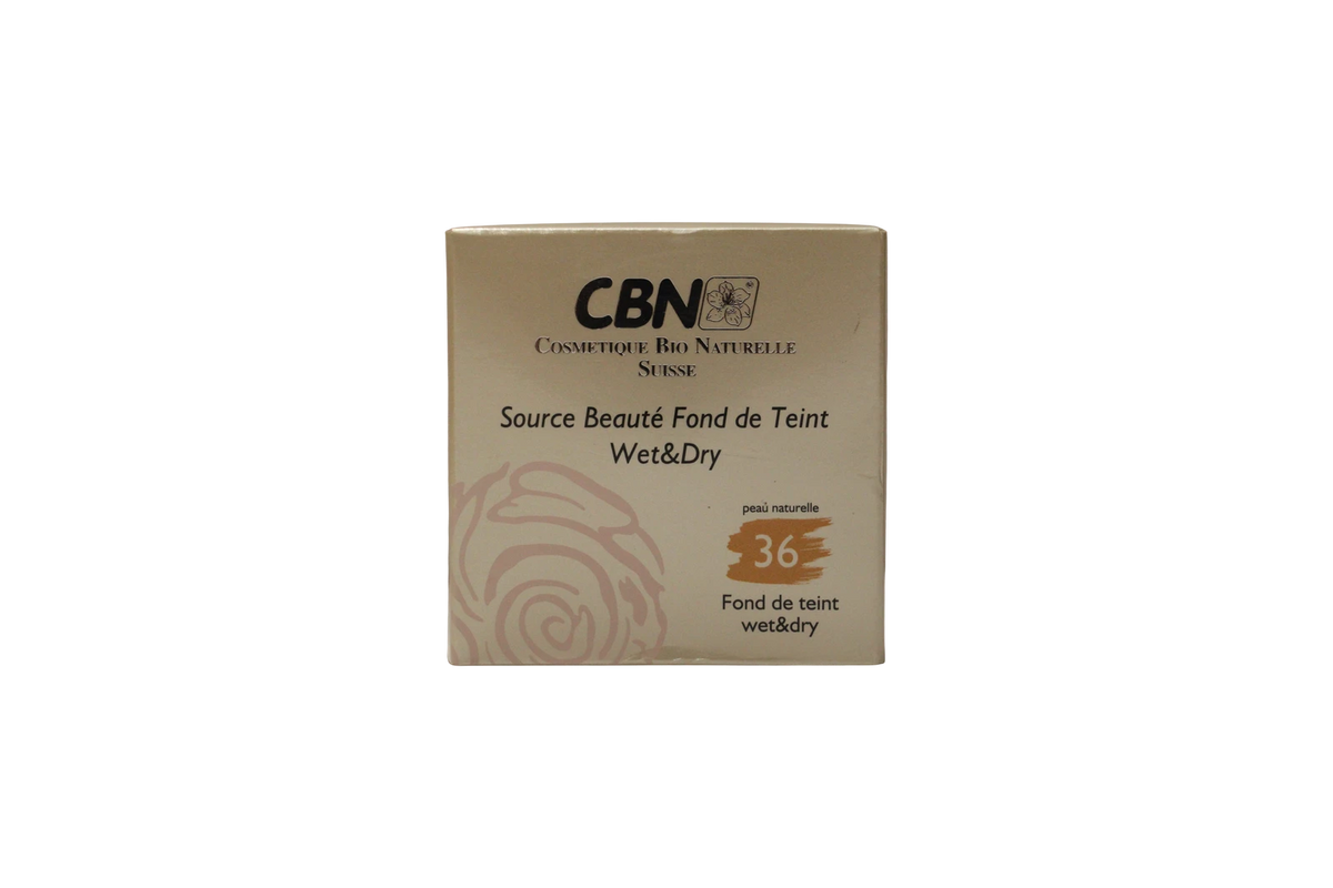 CBN Fond de teint compact Wet & Dry 36 - 10 g