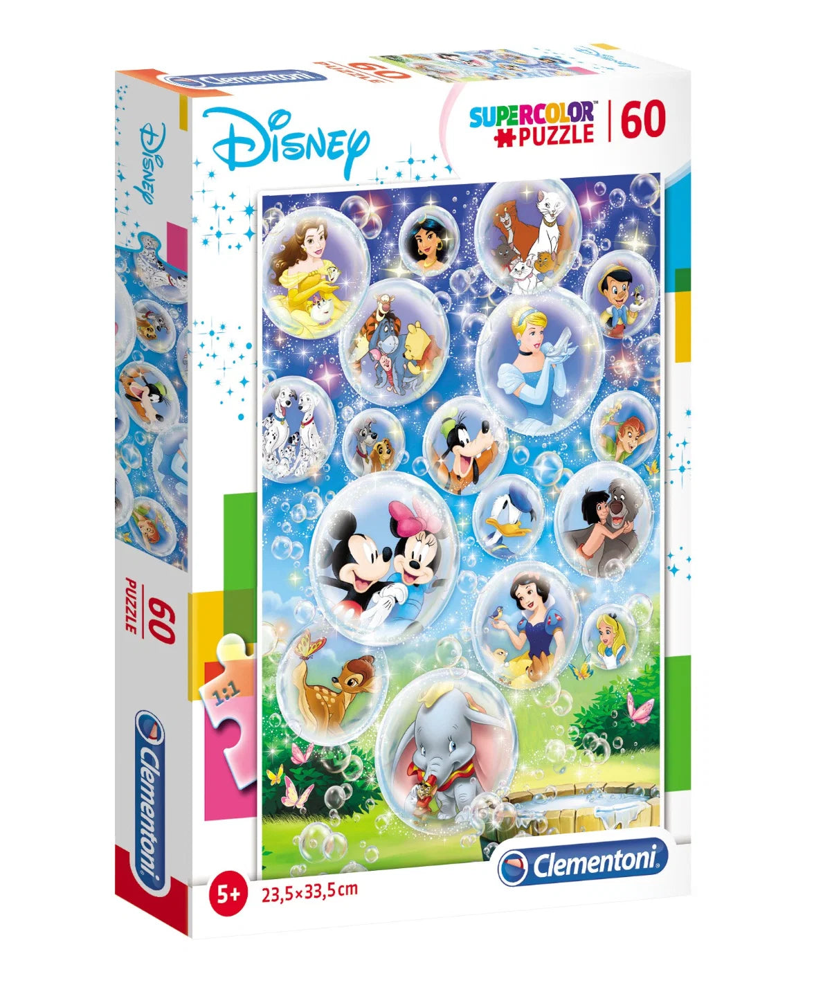 Clementoni, Disney Classic, Jigsaw Puzzles 60 pcs