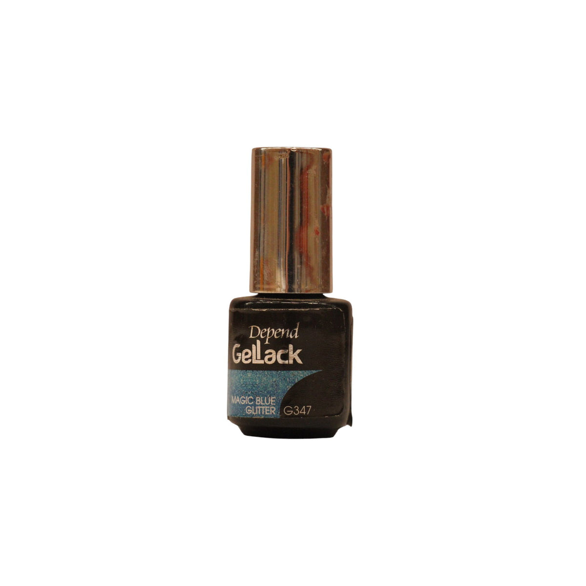 Depend Gel Lack Aqua Glitter G347 Magic Blue Glitter 5 ml Tester