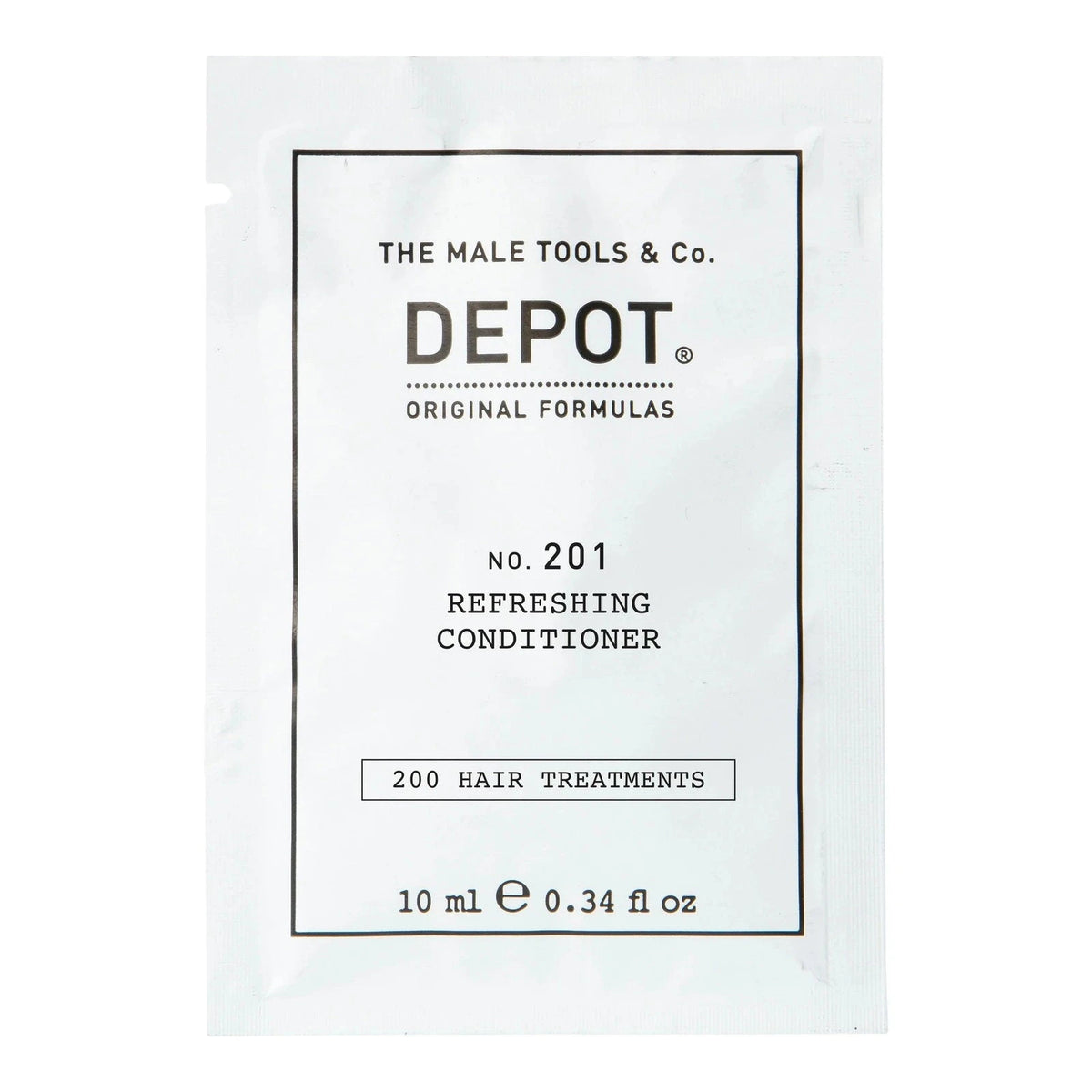 Depot, 200 Hair Treatments No. 201, Botanical Complex, Hair Conditioner, For Revitalizing, 10 ml