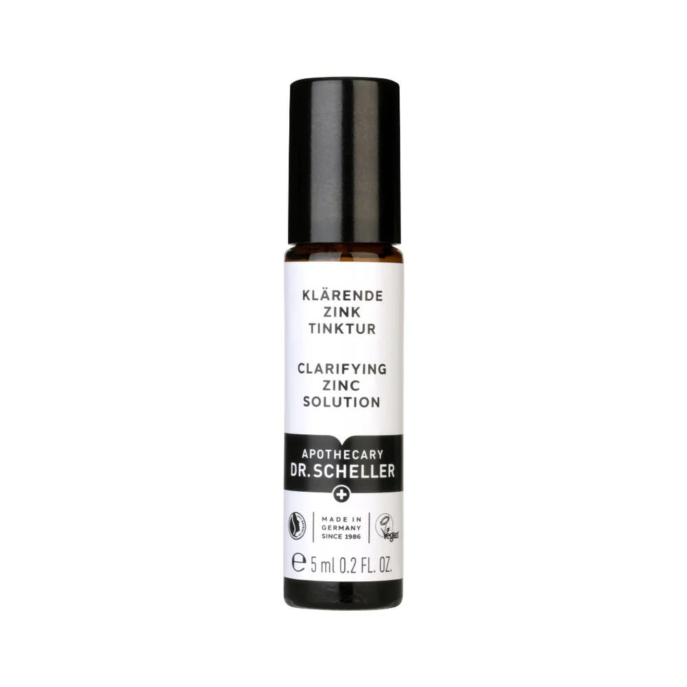 Dr. Scheller, Clarifying Zinc Solution, Vegan, Purifying & Soothing, Night, Stick, Face, 5 ml