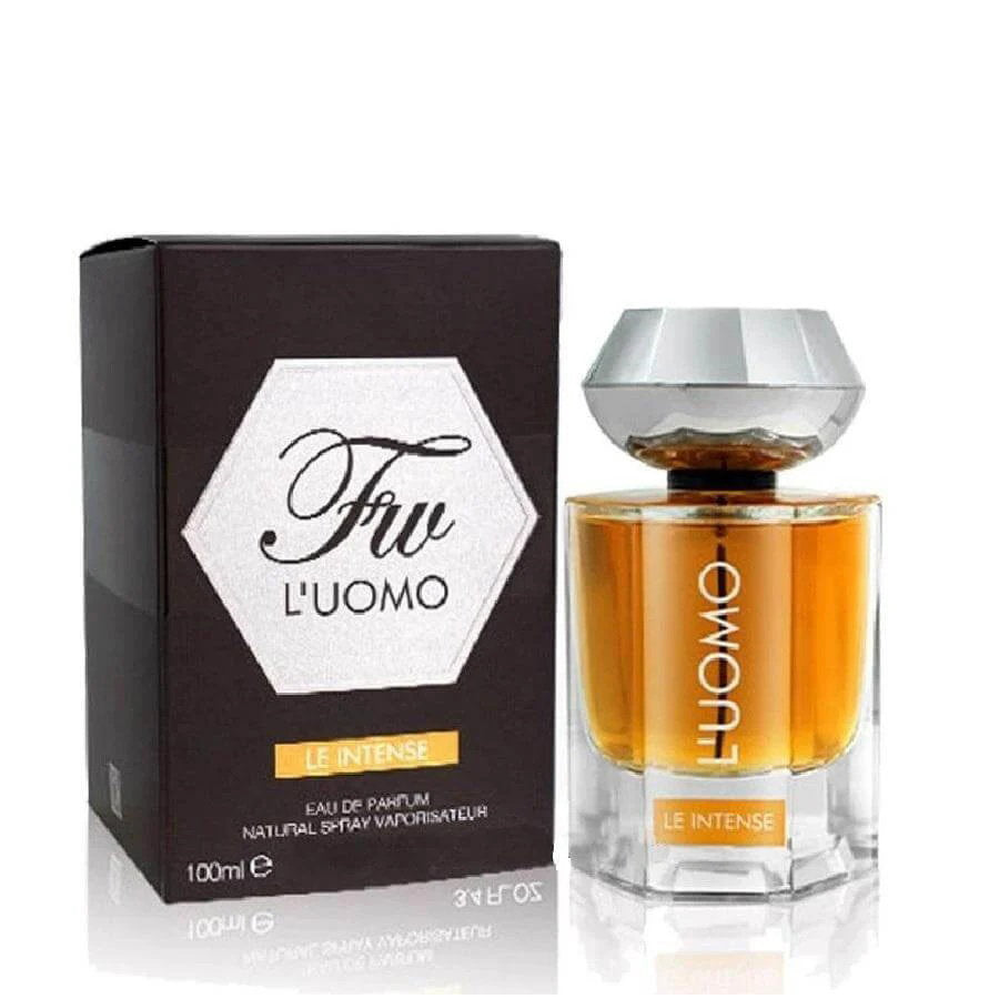 Fragrance World L'Uomo Le Intense Eau de Parfum pour homme 100 ml