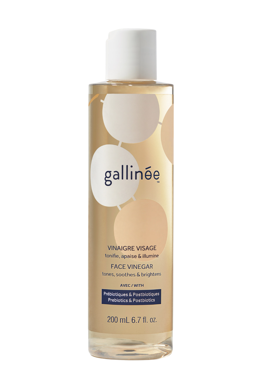 Gallinee, Microbiome Skincare, Prebiotics & Postbiotics, Calming, Lotion, For Face, 200 ml