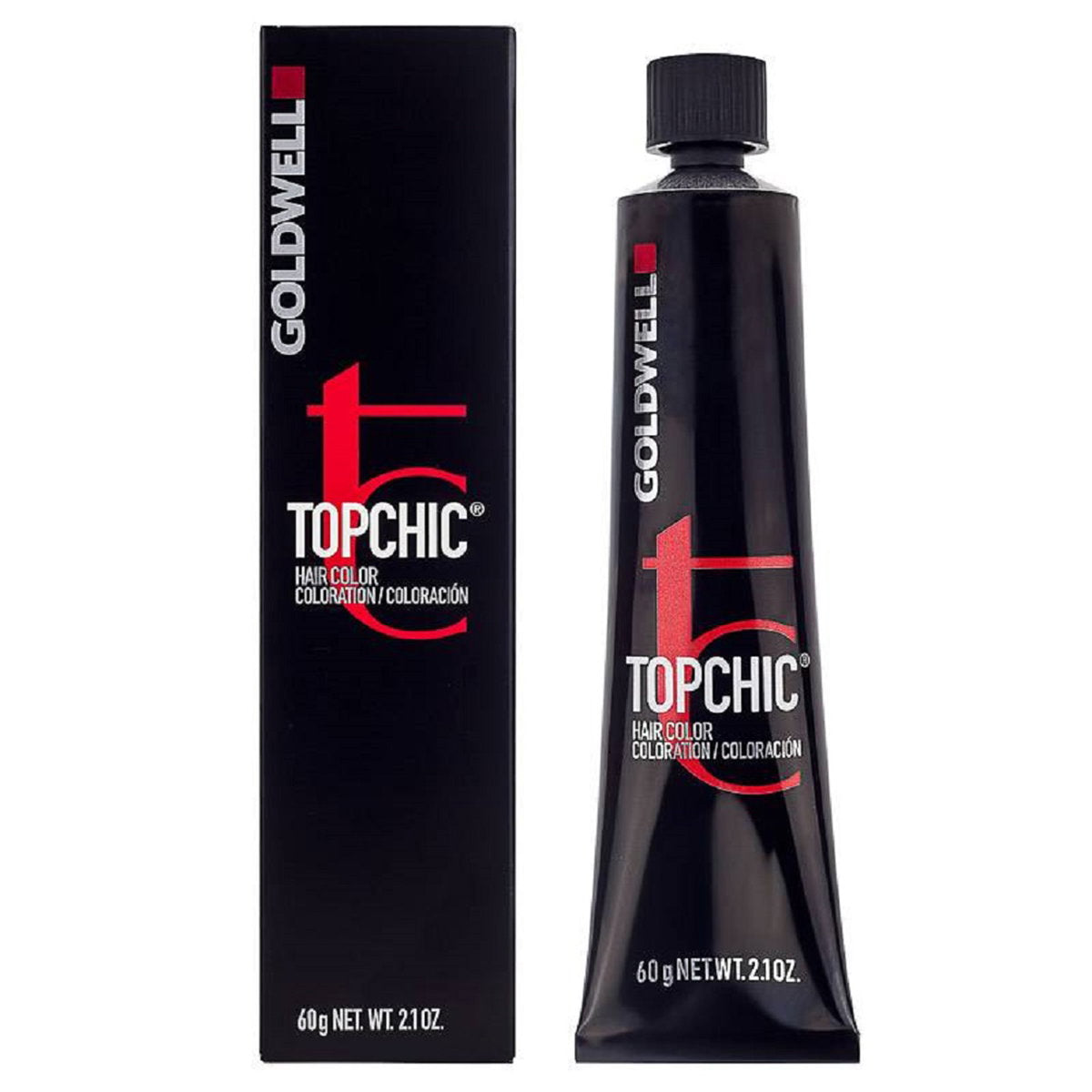 Goldwell, TopChic, Permanent Hair Dye, 6B Gold Brown, 60 ml