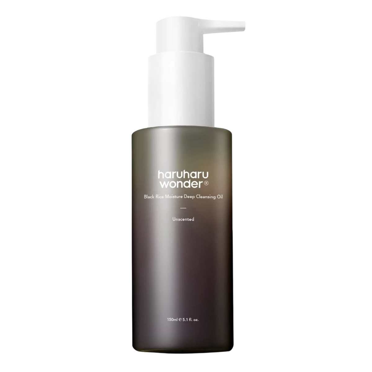 Haruharu Wonder Huile nettoyante hydratante en profondeur au riz noir 150 ml