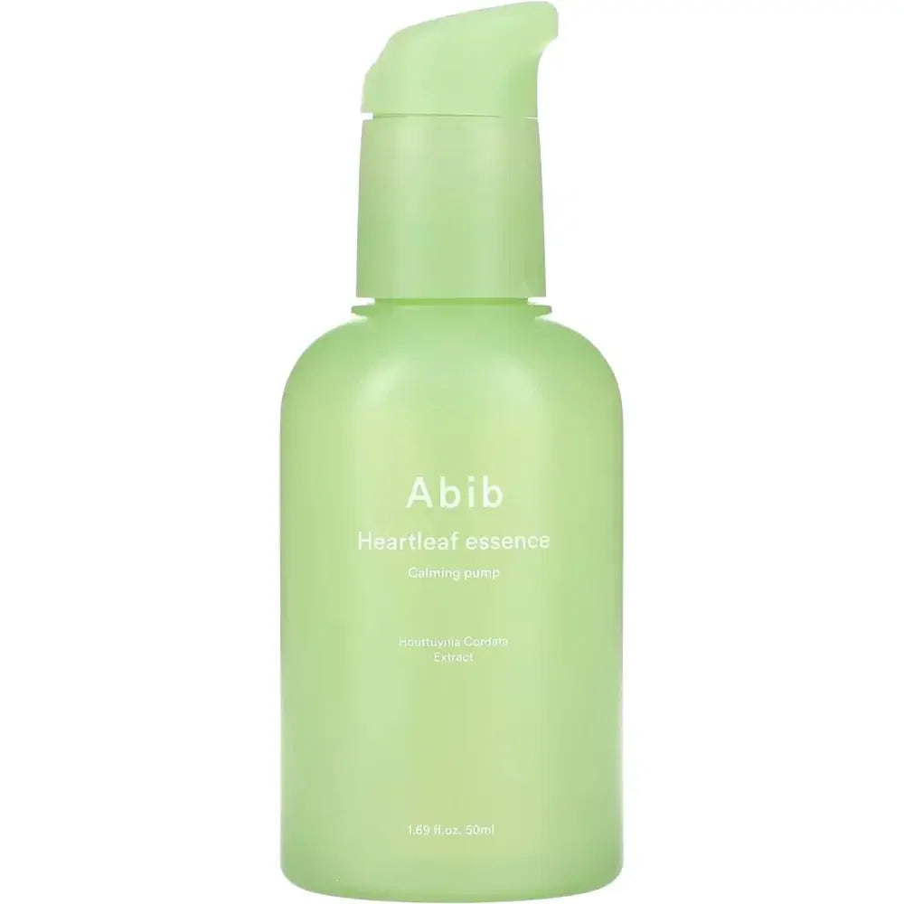 Abib Heartleaf Essence apaisante en flacon-pompe 50 ml