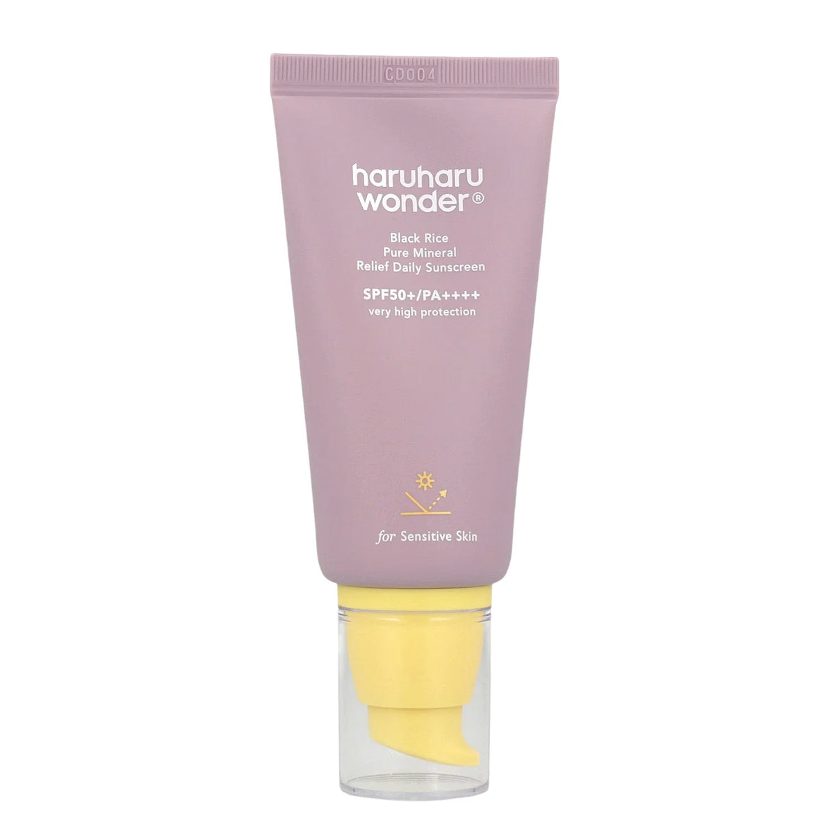 Haruharu Wonder Black Rice protection solaire quotidienne apaisante aux filtres minéraux purs SPF50+ PA++++ 50 ml