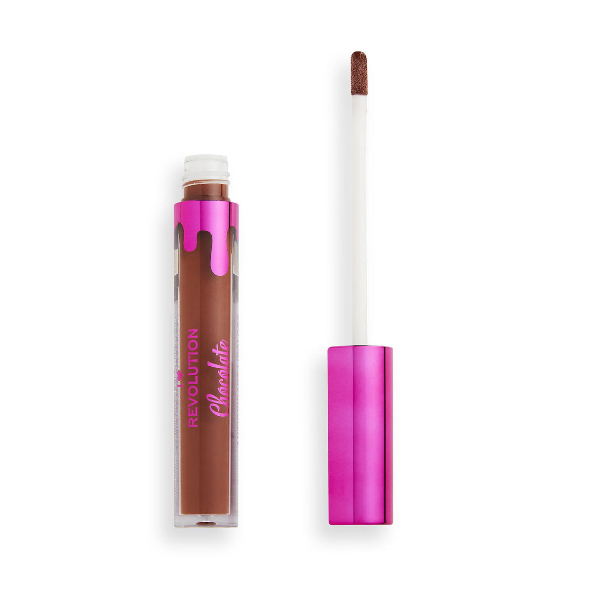 I Heart Revolution, Chocolate, Vegan, Lip Gloss, Fudge, 5.5 ml