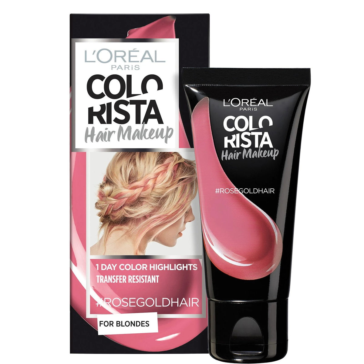 L'Oreal Paris, Colorista Hair Makeup, Semi-Permanent Hair Dye,  