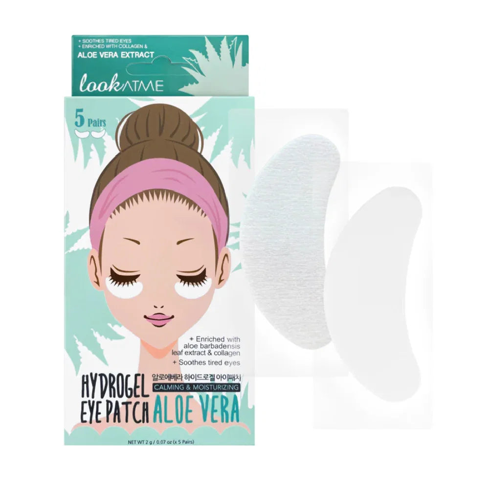 Look At Me Patchs contour des yeux en hydrogel à l'aloe vera 10 pièces