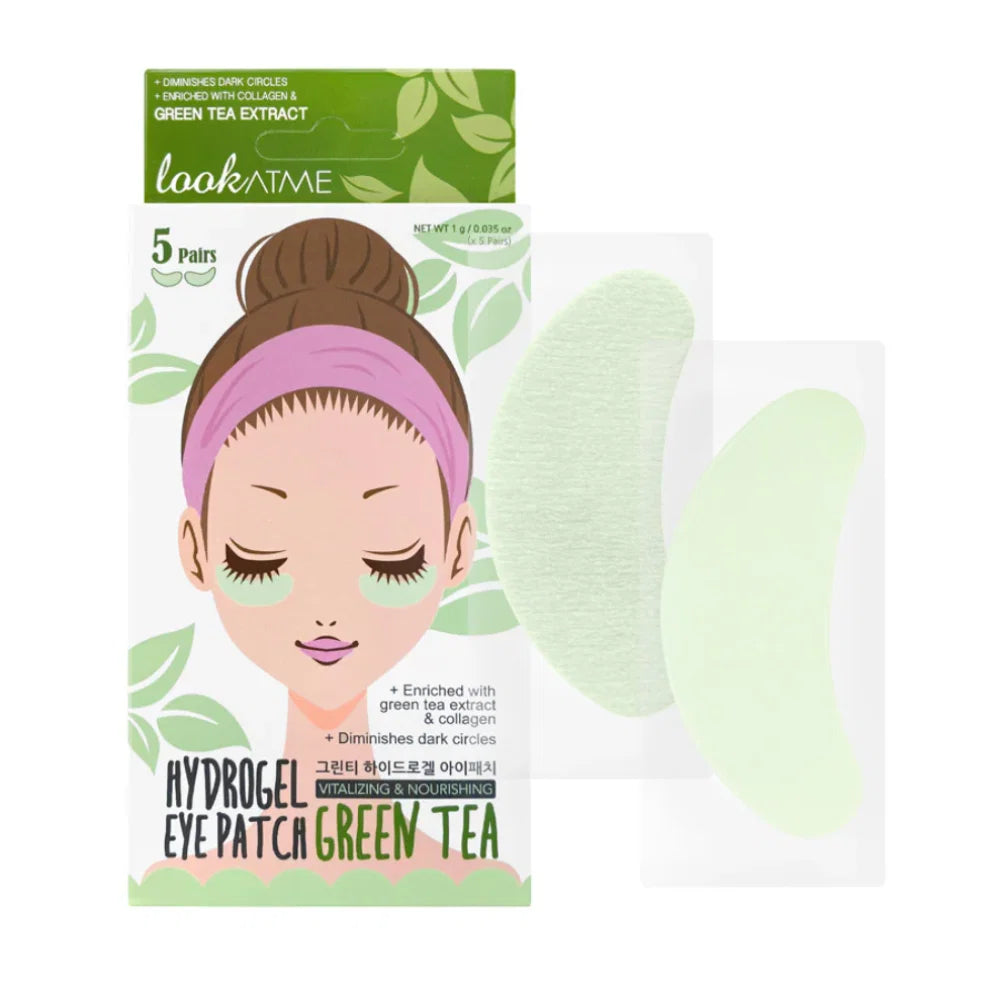 Look At Me Patchs contour des yeux en hydrogel au thé vert 10 g