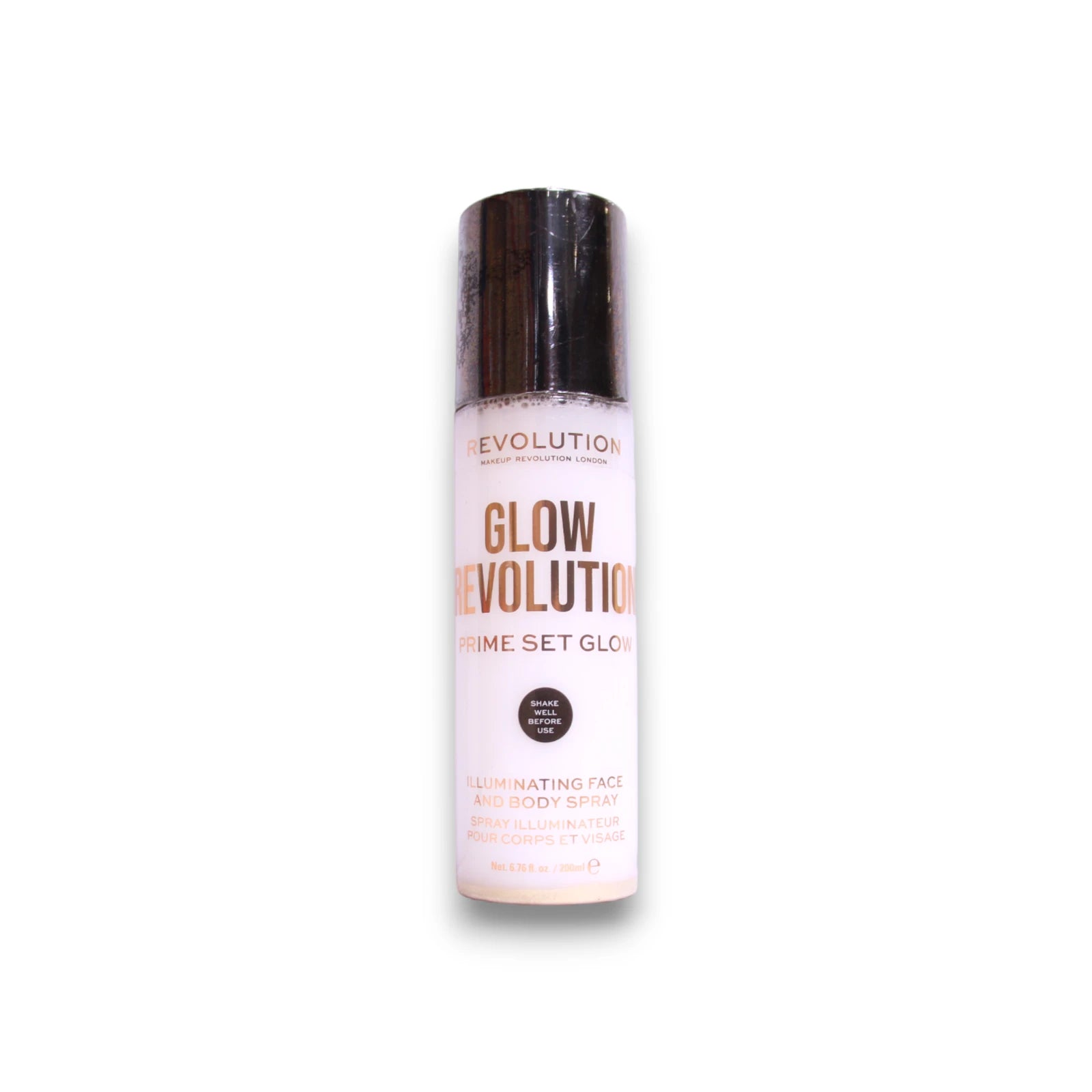 Makeup Revolution, Glow Revolution, Vegan, Illuminating, Spray, For Face & Body, 200 ml