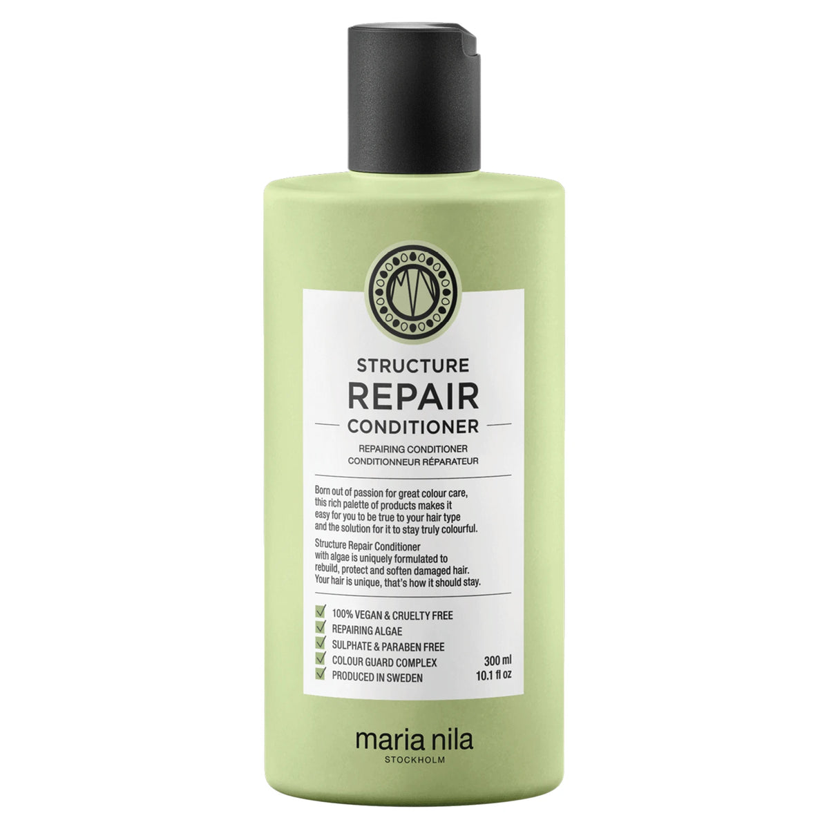 Maria Nila, Structure Repair, Cruelty Free, Hair Conditioner, For Repairing, 300 ml