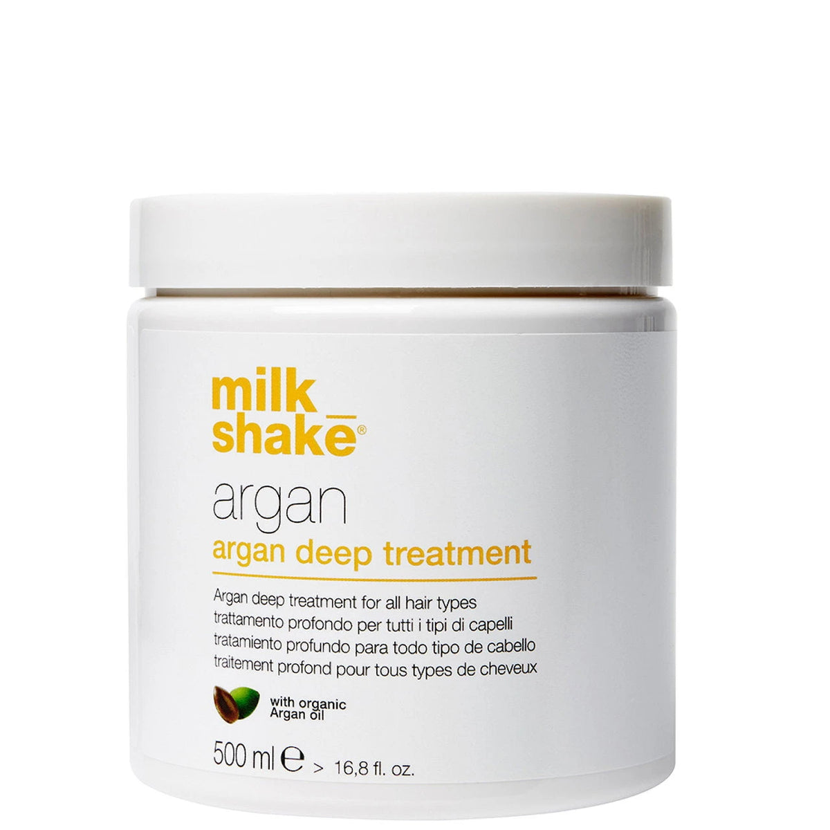 Milk Shake, Argan, Organic Argan Oil, Hair Cream Treatment, For Nourishing, 500 ml