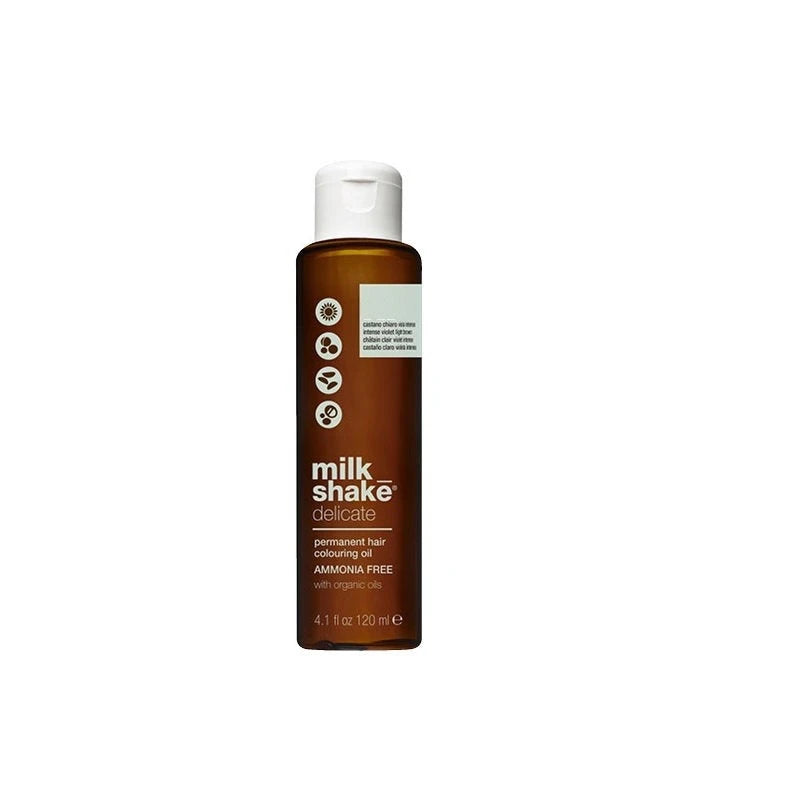 Milk Shake, Delicate, Ammonia-Free, Permanent Hair Colouring Oil, Level 7 Beige Havana, 120 ml