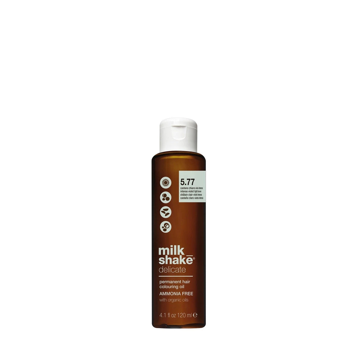 Milk Shake, Delicate, Ammonia-Free, Permanent Hair Colouring Oil, 8.34 , 120 ml