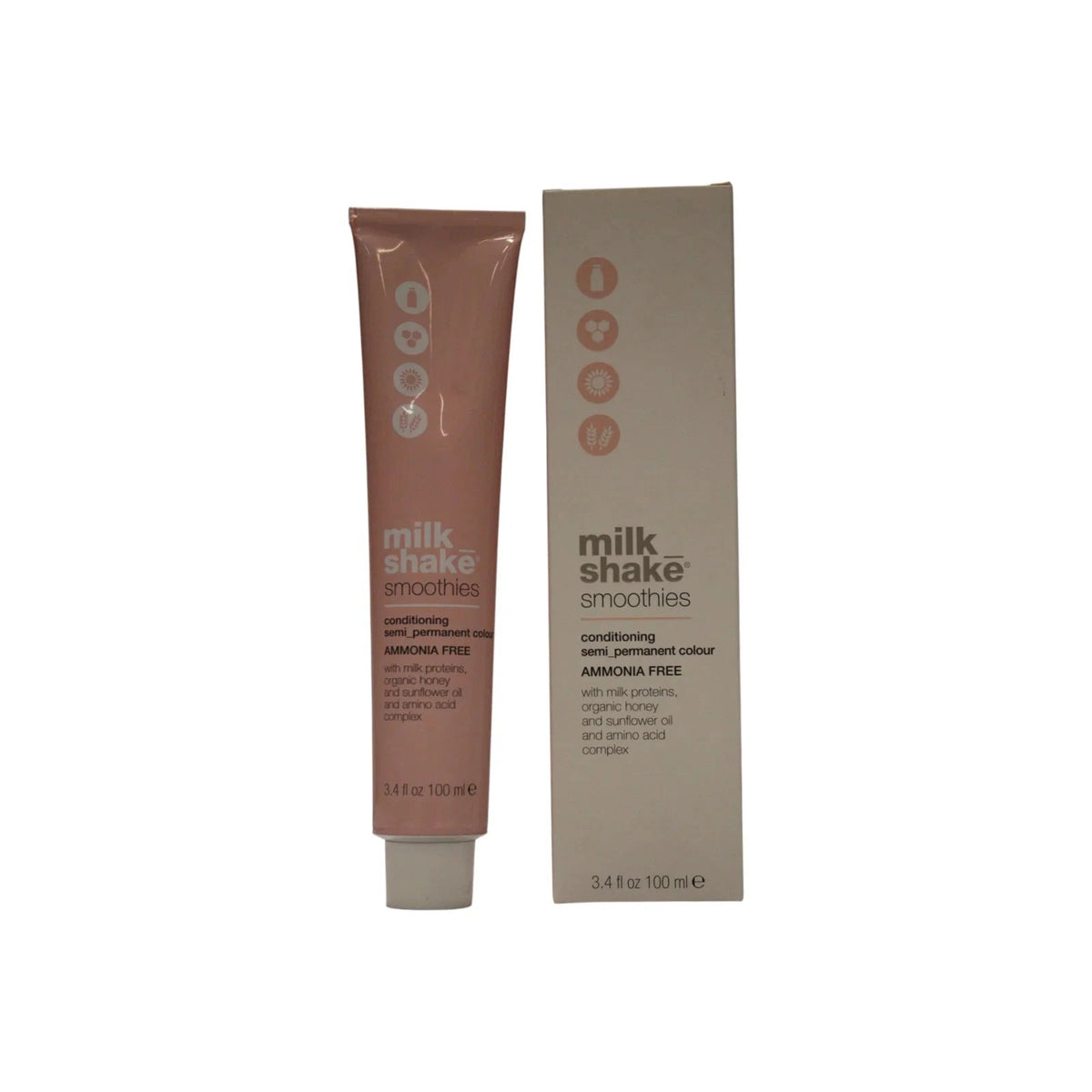 Milk Shake Smoothies Coloration capillaire semi-permanente 8.34 Chiaro Dorato Rame 100 ml
