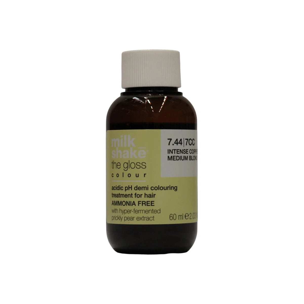 milk_shake The Gloss Coloration capillaire semi-permanente au pH acide 7.44 Cuivré intense Blond moyen 60 ml