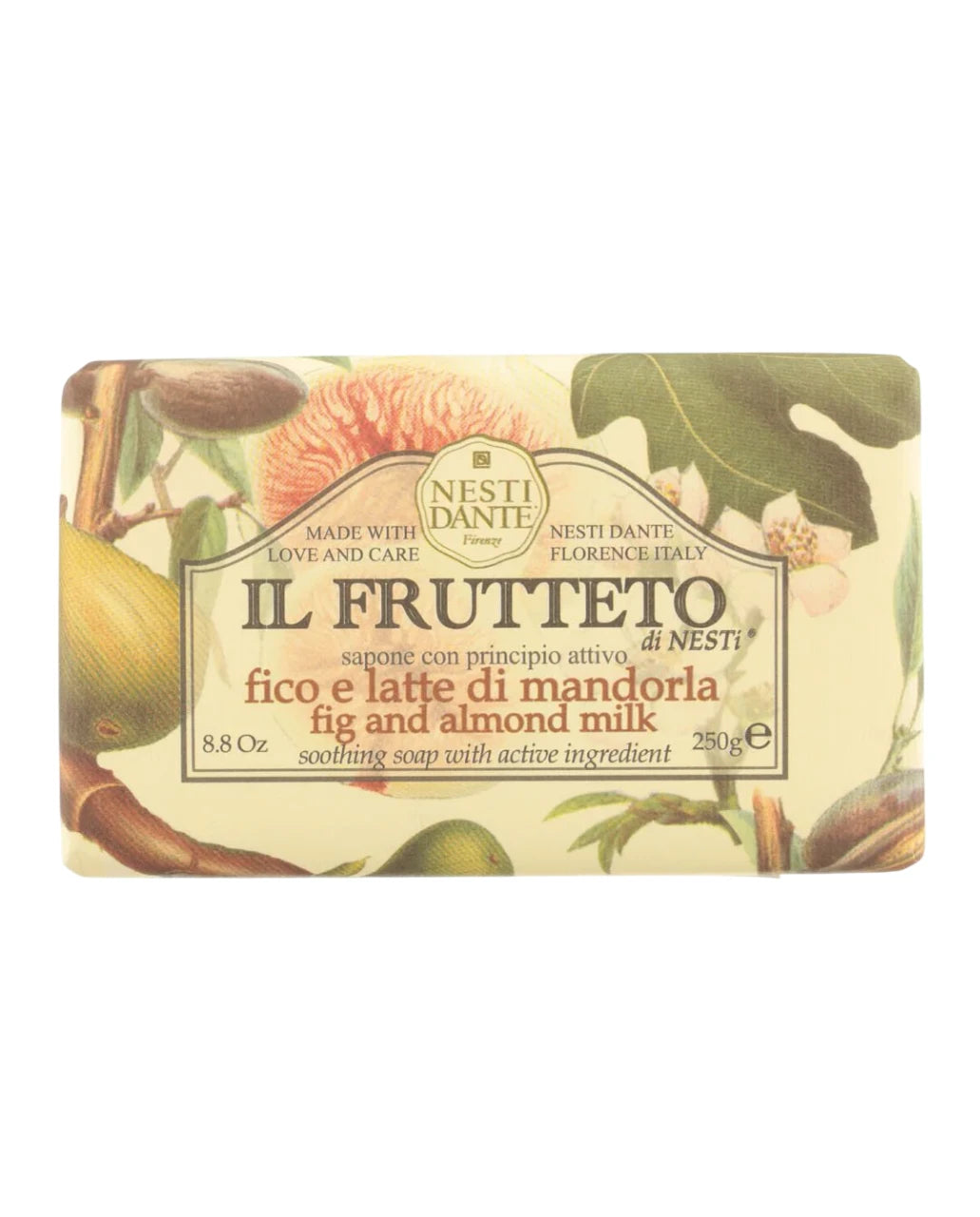 Nesti Dante Il Frutteto Savon Apaisant Figue & Lait d'Amande 250 g