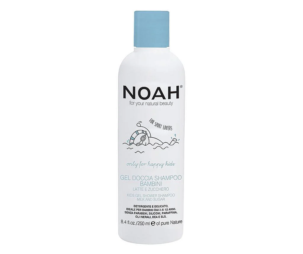 Noah, Kids, Citrus & Aromatic, Shower Gel & Shampoo 2-In-1, Natural Ingredients, 220 ml
