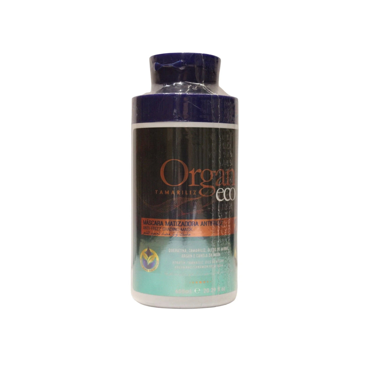 Organ Eco Tamariliz Masque anti-frisottis teinté 600 ml