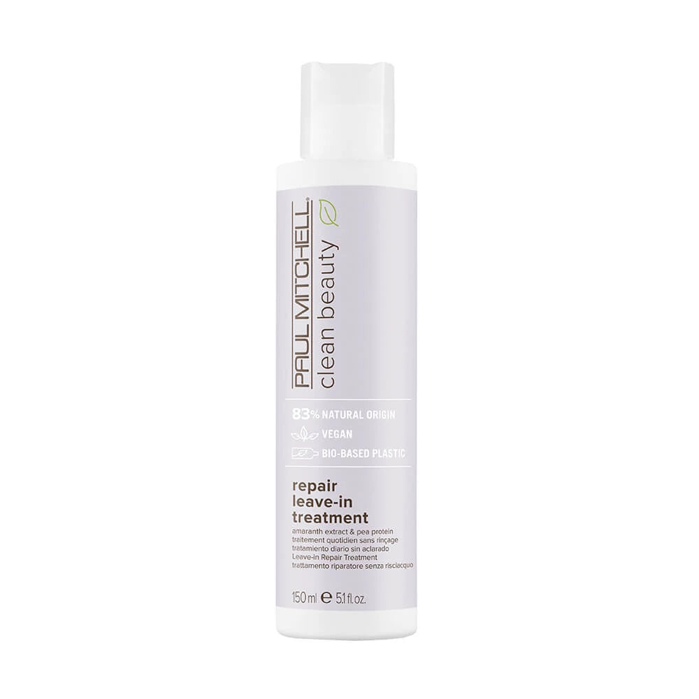 Paul Mitchell, Clean Beauty Repair, Vegan, Hair Leave-In Cream Treatment, Restores, 150 ml