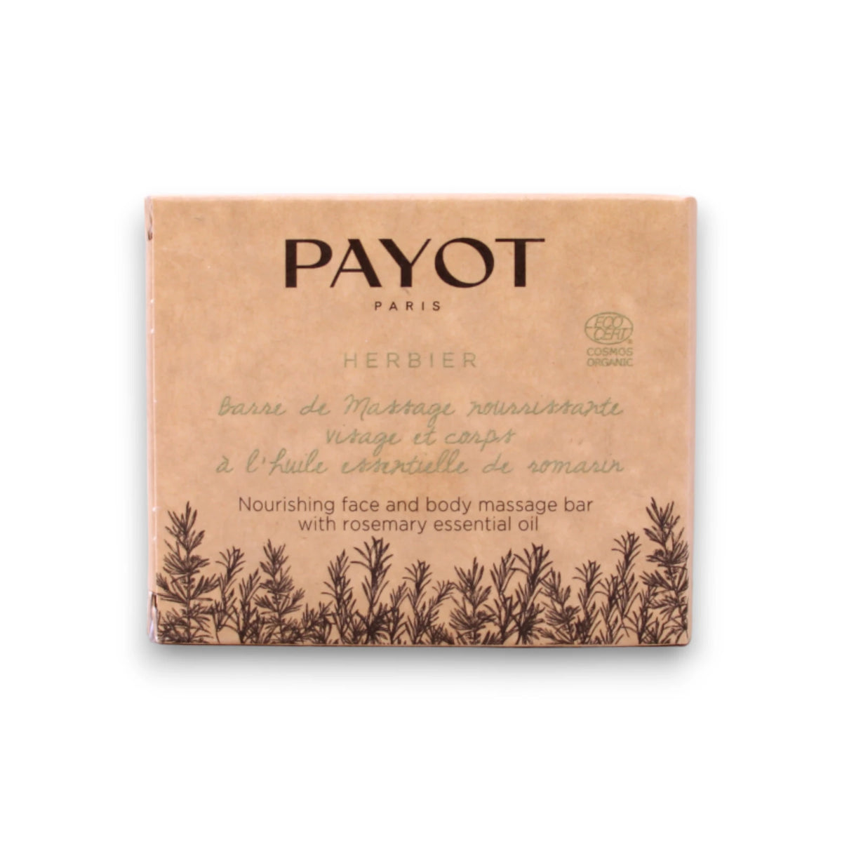Payot, Herbier, Nourishing, Massage Soap Bar, Rosemary Essential Oil, For Face & Body, 50 g