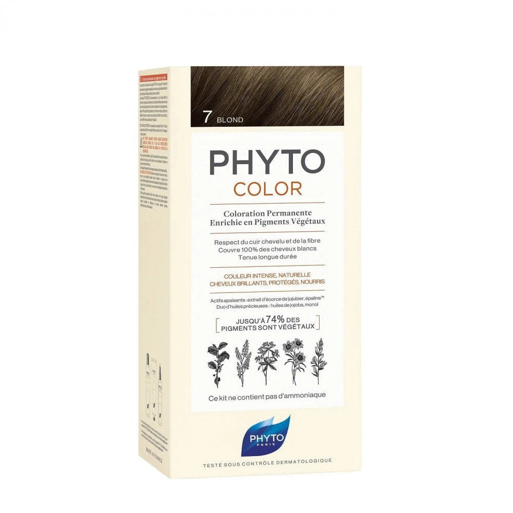 Phyto Phytocolor Coloration permanente 7 Blonde 50 ml