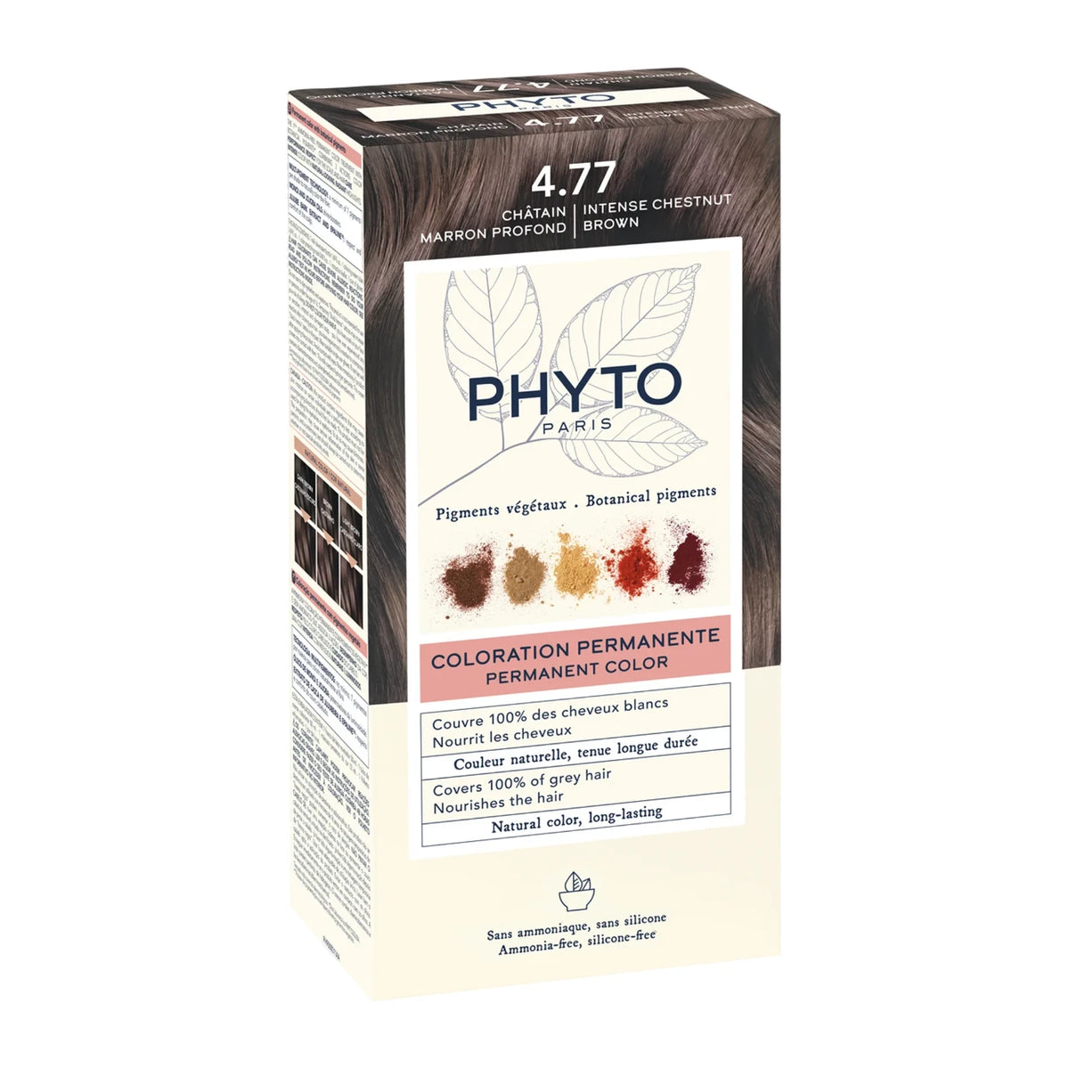 Phyto Phytocolor Coloration permanente 4.77 Châtain brun intense 50 ml
