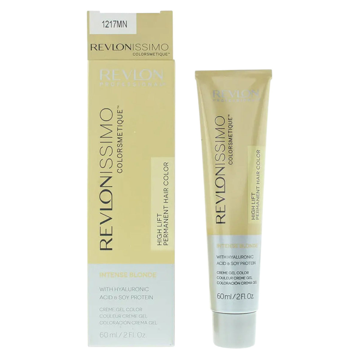 Revlon, Revlonissimo Colorsmetique, Permanent Hair Dye, 1217MN Bronze Grey, 60 ml