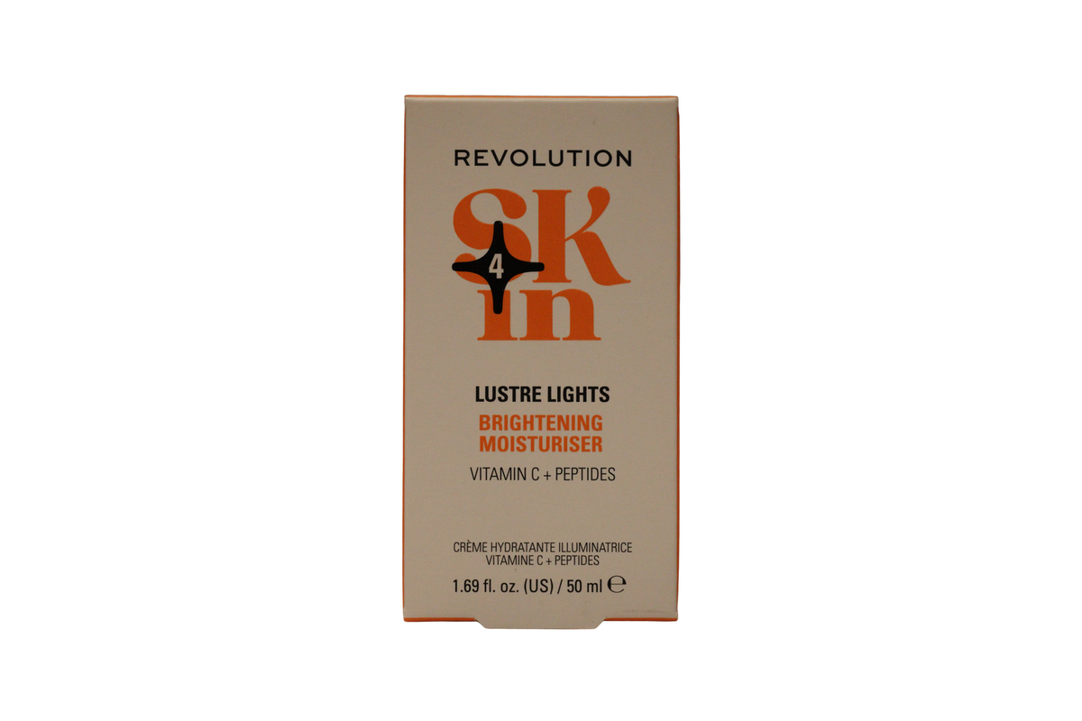 Revolution Skincare Lustre Lights Gel-crème éclat à la vitamine C et aux peptides 50 ml