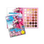 Rude Cosmetics, Manga Anime Book 2, Eyeshadow Palette, 35 Shades