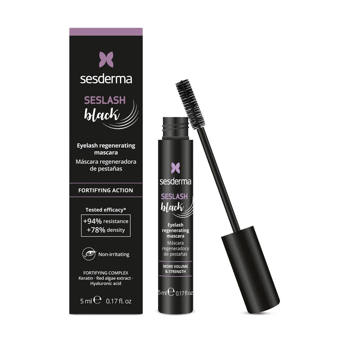 Sesderma Seslash Mascara régénérant noir pour cils 5 ml