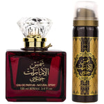 Set Ard Al Zaafaran: Shams Al Emarat Khususi, Eau De Parfum, For Women, 100 ml + Shams Al Emarat Khususi, Deodorant Spray, For Women, 50 ml