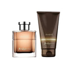 Set Baldessarini: Ambre, Eau De Toilette, For Men, 50 ml + Ambre, Cleansing & Refreshing, Shower Gel, For All Skin Types, 200 ml