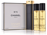 Set Chanel: Chanel N°5, Eau De Parfum, For Women, Refillable, 20 ml + Set Duo, Chanel N°5, Eau De Parfum, For Women, Refill, 2 pcs, 20 ml